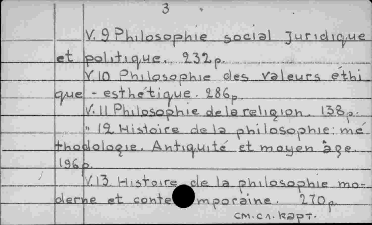 ﻿	et,	3 Уц-Э-Е? kilos Q-p-khe	&О&1Э1	Juridique pôldi^^....î31p		._	 /JO philoiophie cleb	Valeurs ethi - esikeiityue • 18&р.		 \A Il Philosophie de» la felioioh . Ib^^.
	tin О	HisAo'irg	da la	philoSoph L£: öiä_ doloqie, A и1\й,и i te' et. v-n о ц p n g> о<?
	1%	t	vy 1	l. r.uwjuri «r
	sien	Zd^^drstlQjTe^^lto la philosophie Yy>q-le—e±^_fiÆüïtje^p. m.po. r. ai ive.^ ItOp	